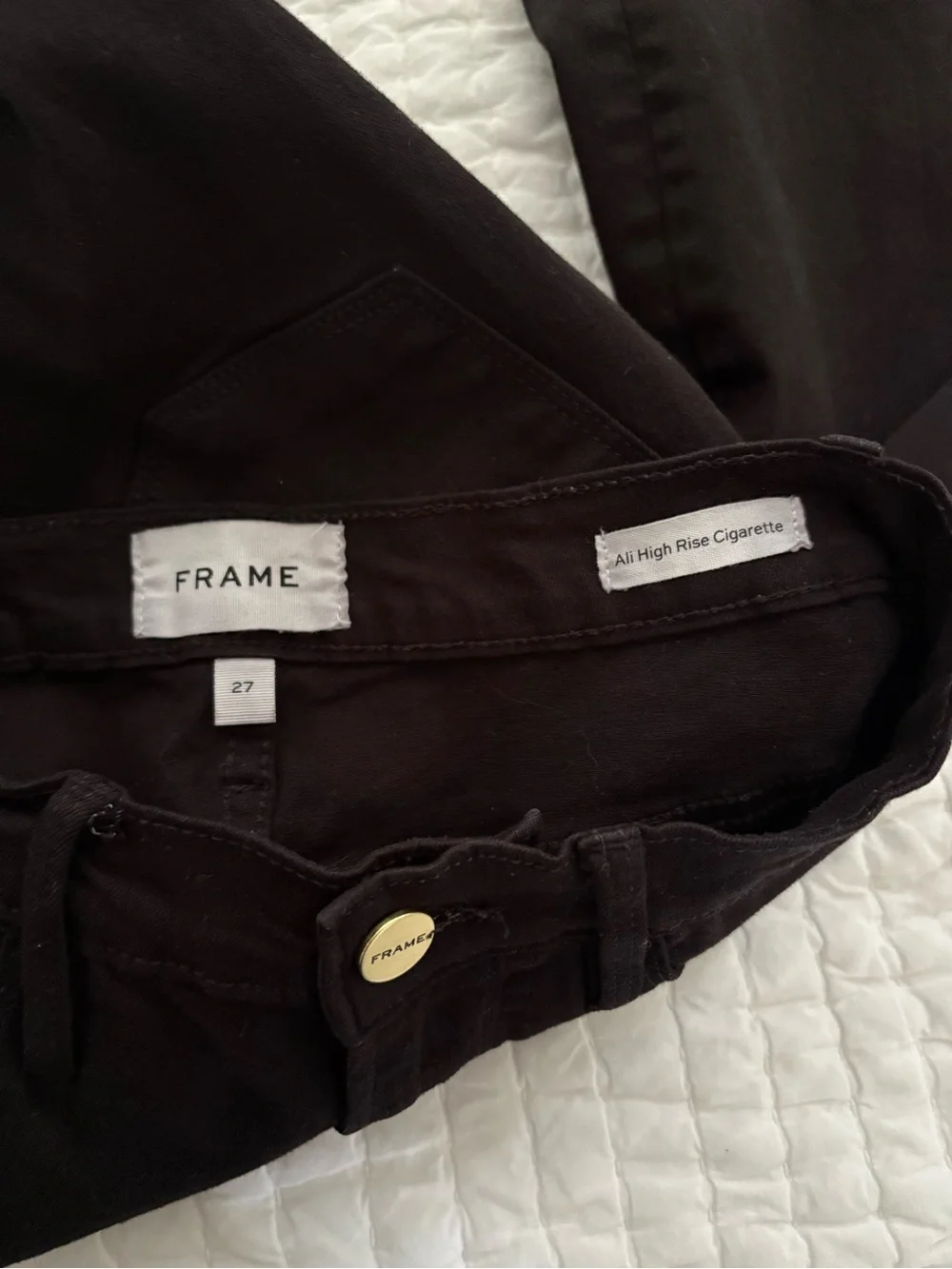 FRAME black jeans